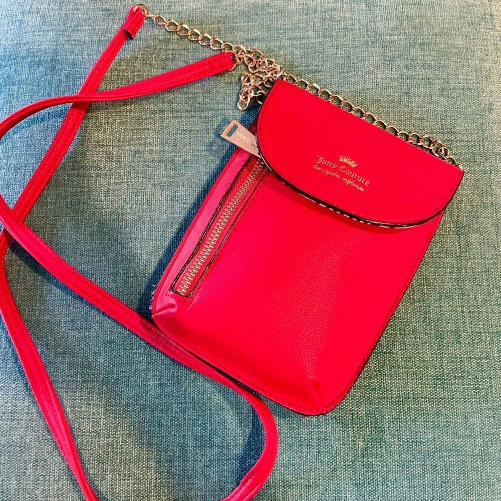 Juicy Couture Red Crossbody Bag